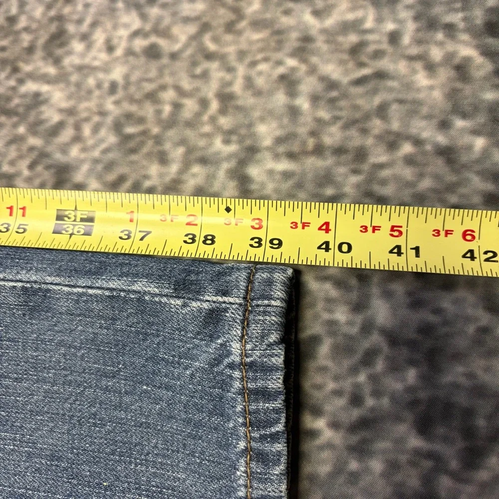 Levi's 569 Jeans Loose Straight Mens 36x29 Blue Faded Baggy Casual Denim
